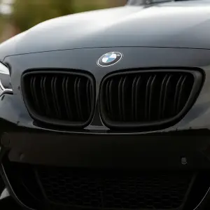 Ніздрі M-Look (чорний матовий) для BMW 2 серія F22/F23 2014–2021