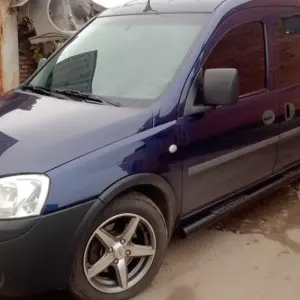 Бічні труби Black (2 шт., нерж.) для Opel Combo 2002–2012