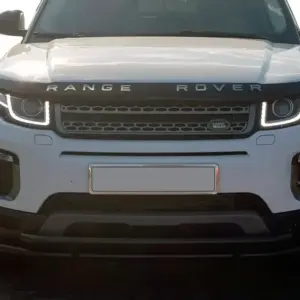 Передній захист ST014-1 Black (нерж) для LandRover Range Rover Evoque 2012–2018