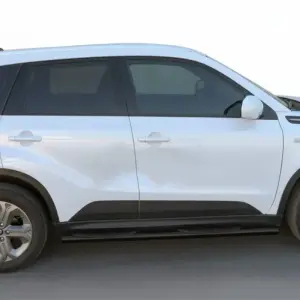 Бічні труби Black (2 шт., нерж) для Suzuki Vitara 2015–