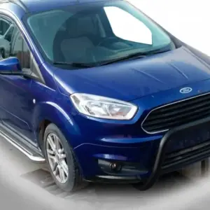 Передній захист WT005 Black (нерж) для Ford Courier 2014–2023
