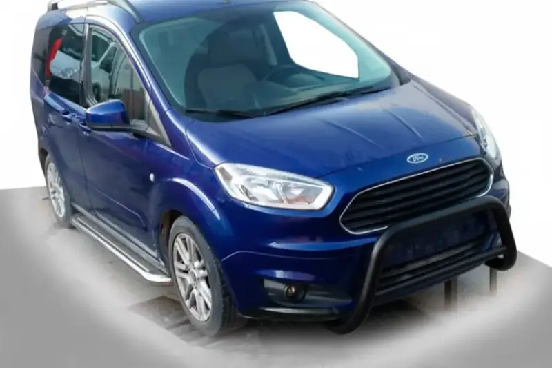 Передній захист WT005 Black (нерж) для Ford Courier 2014–2023