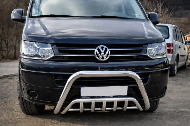 Кенгурятник WT002 (нерж) для Volkswagen T5 2010–2015
