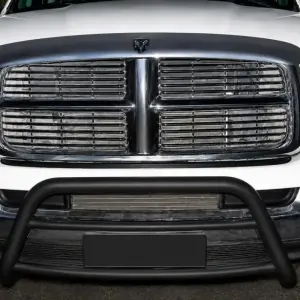 Передня дуга WT005 Black (нерж.) для Dodge RAM (DR/DH/D1/DC/DM) 2002–2009