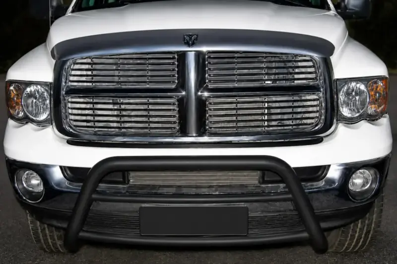 Передня дуга WT005 Black (нерж.) для Dodge RAM (DR/DH/D1/DC/DM) 2002–2009