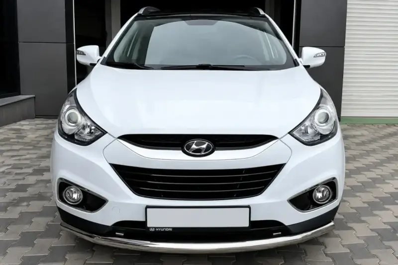 Передня дуга ST008 (нерж.) для Hyundai IX-35 2010–2015