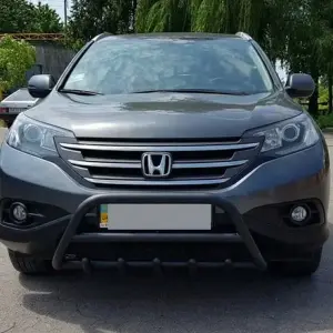 Передній захист WT003 Black (нерж.) для Honda CRV 2012–2016