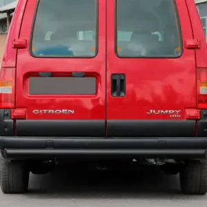 Задня дуга AK002 Black (нерж) для Fiat Scudo 1996–2007