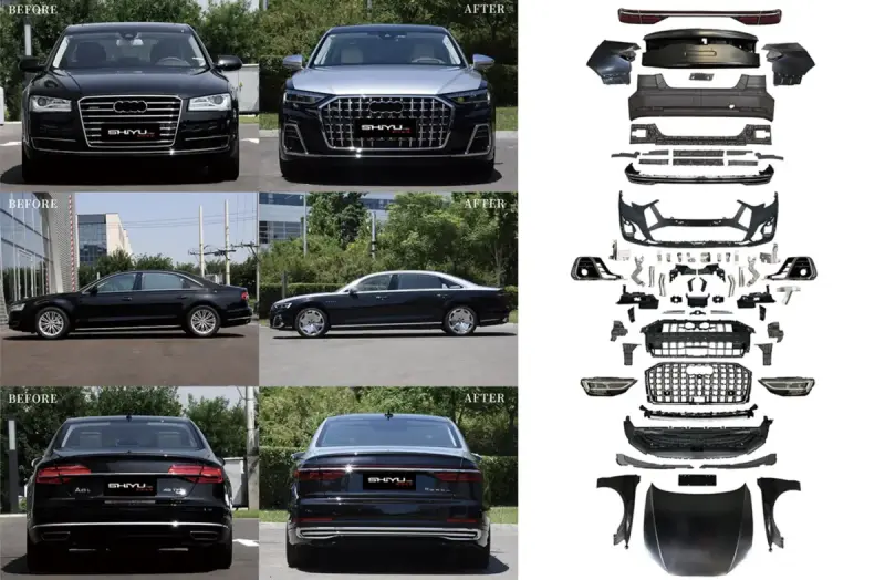 Комплект рестайлінгу (На Horch 2025) для Audi A8 2010–2018