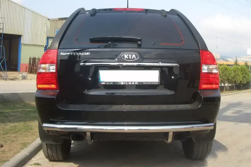Задня дуга AK002 (нерж.) для KIA Sportage 2004–2010