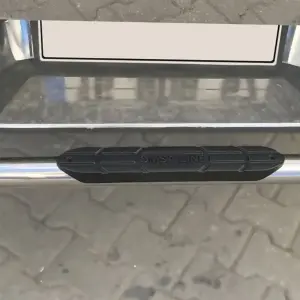 Задній захист Omsa (нержавійка) для Mercedes-Benz X class 2017–2020