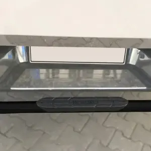 Задній захист Omsa (чорна) для Fiat Fullback 2016–