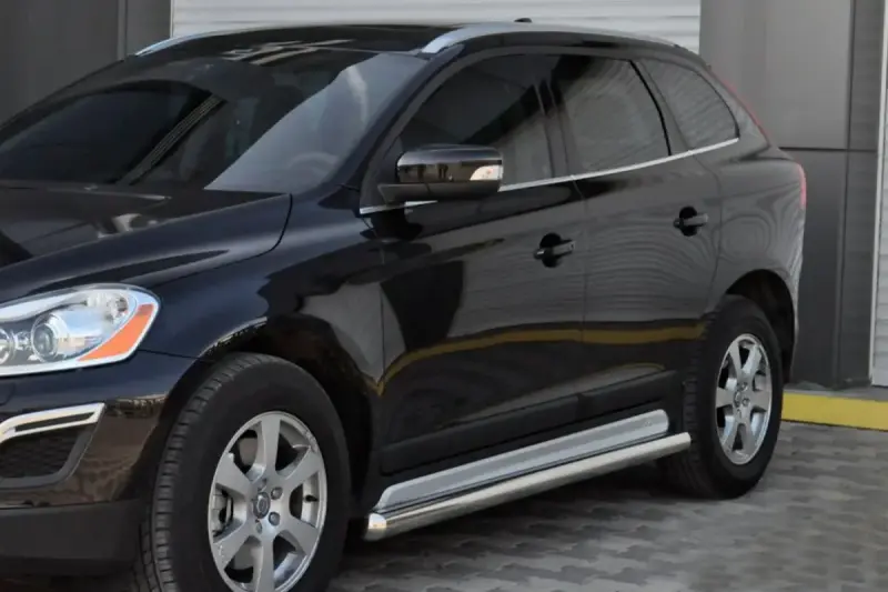 Бічні труби BB004 (2 шт, нерж) для Volvo XC60 2009–2017