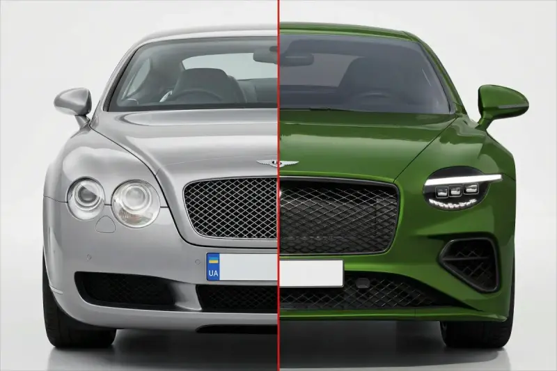 Комплект рестайлінгу в 2025-Look для Bentley Continental GT 2003–2011