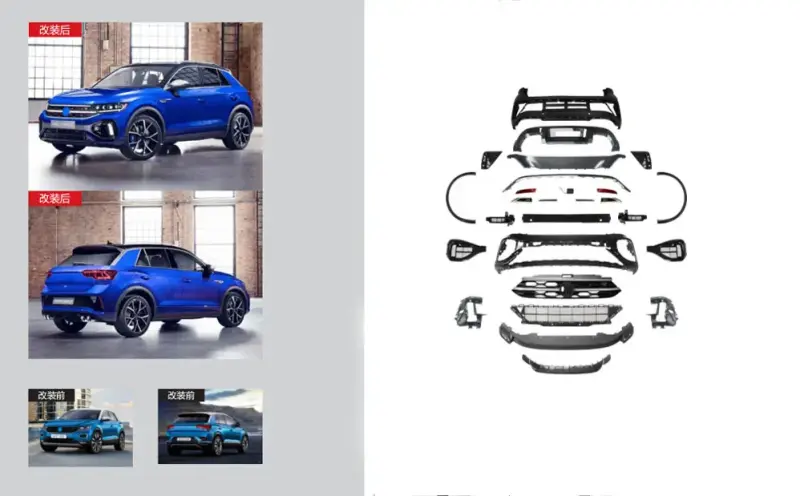 Комплект рестайлінгу в 2022+ R для Volkswagen T-Roc 2017–2025
