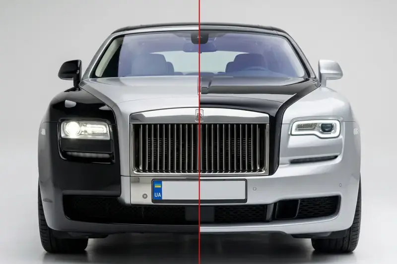 Комплект рестайлінгу в 2014-2020 для Rolls-Royce Ghost 2009–2020
