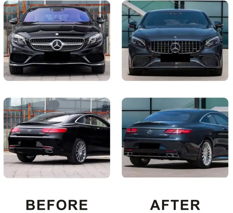 Комплект обвісів S65 AMG для Mercedes-Benz S-class C217 Coupe 2014–2020