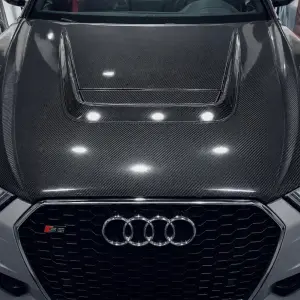Капот (2014-2018, Карбон) для Audi A6 C7 2011–2018