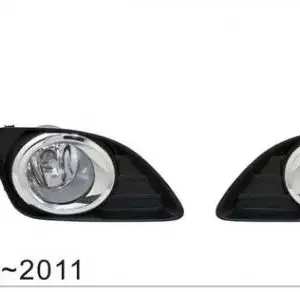 Протитуманки 2009-2011 (2 шт, галогенні) для Toyota Camry 2006–2011