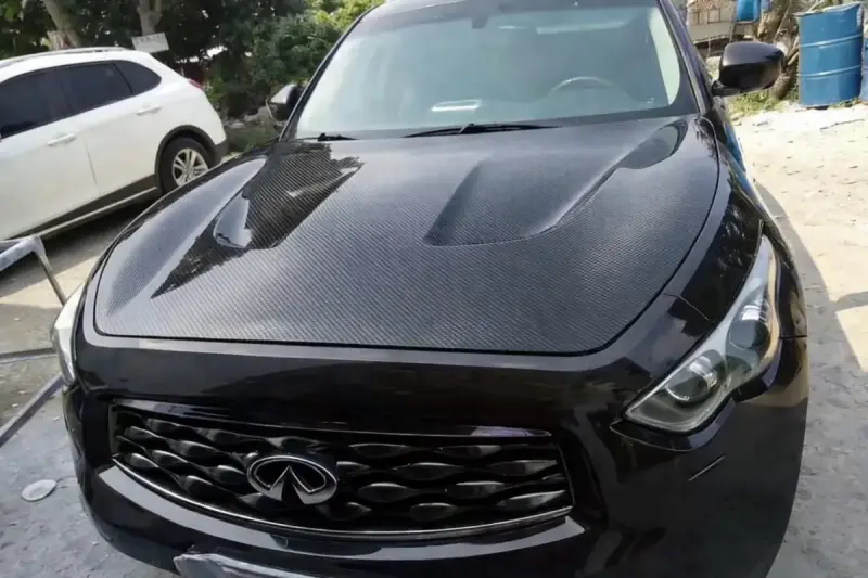 Капот (Карбон) для Infiniti QX70 2013–2019