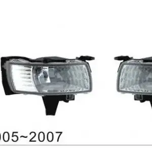 Протитуманки 2004-2007 (2 шт, галогенні) для Toyota Corolla 2002–2007