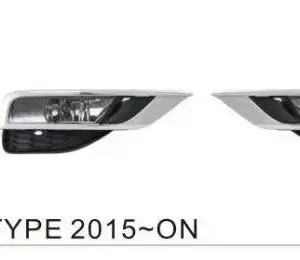 Протитуманки 2014-2016 US-type (галогенні) для Honda CRV 2012–2016