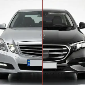 Комплект рестайлінгу в W214 Exclusive для Mercedes-Benz E-class W212 2009–2016