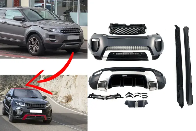 Комплект рестайлінг обвісів (Dynamic) для LandRover Range Rover Evoque 2012–2018