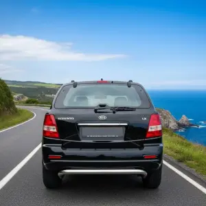 Задня дуга AK012 (нерж.) для KIA Sorento I BL 2002–2009