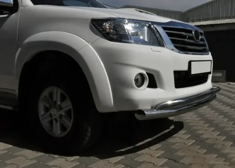 Передній захист ST017 (нерж.) для Toyota Hilux 2006–2015