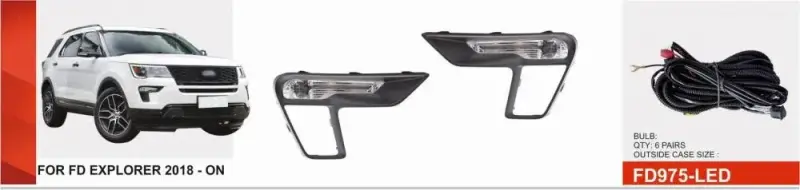 Комплект протитуманок для Ford Explorer 2019–