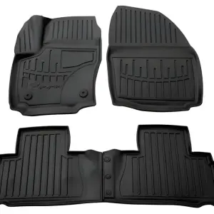 Килимки Stingray 3D (2011-2014, 4 шт, поліуретан, кліпса FC2) для Ford S-Max 2007–2014