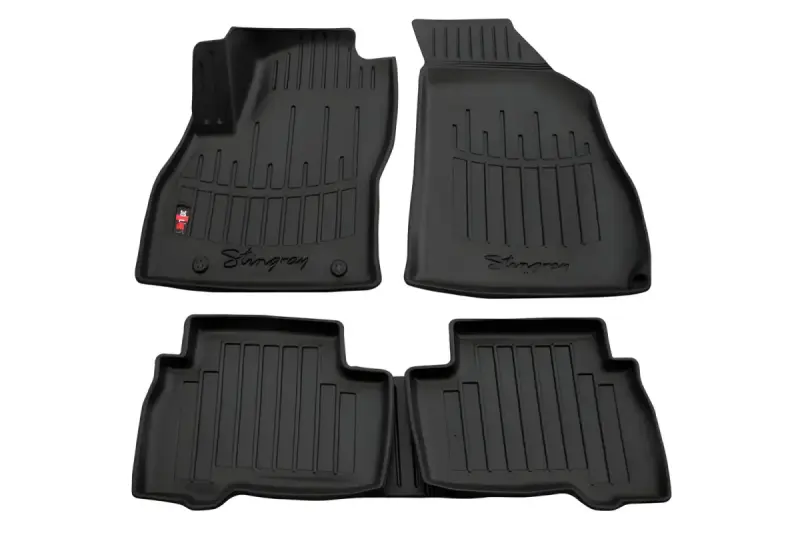 Килимки Stingray 3D (5 шт, поліуретан) для Fiat Fiorino/Qubo 2008–2024