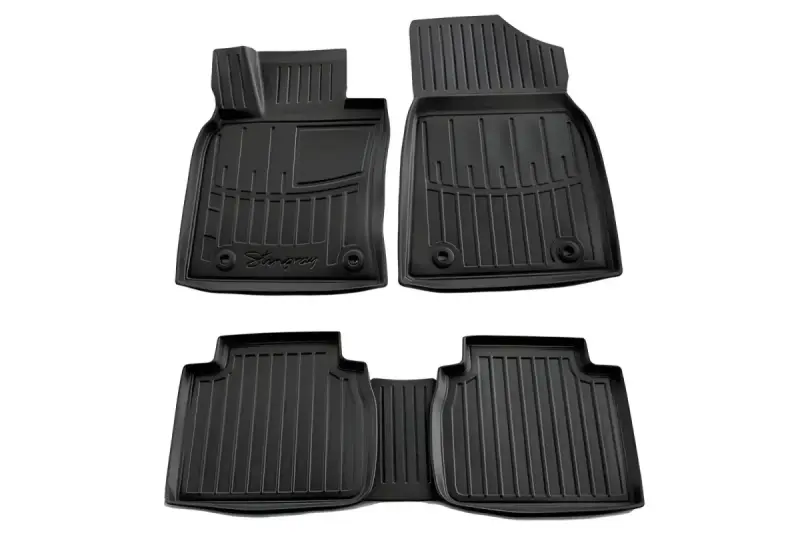 Килимки Stingray 3D (4 шт, поліуретан) для KIA Sportage 2004–2010