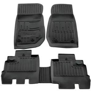 Килимки Stingray 3D (5D, 5 шт, поліуретан) для Jeep Wrangler 2007–2017