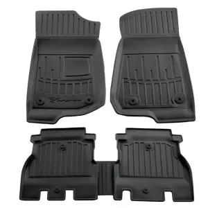 Килимки Stingray 3D (5D, 5 шт, поліуретан) для Jeep Wrangler 2018–