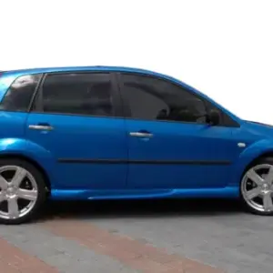 Бокові пороги 2002-2005 (під фарбування) для Ford Fiesta 2002–2008