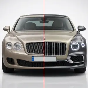 Комплект рестайлінгу в 2019-2024 для Bentley Flying Spur 2005–2013