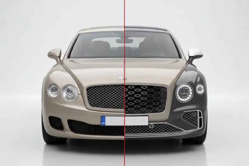 Комплект рестайлінгу в 2024+ для Bentley Flying Spur 2005–2013