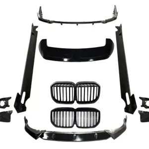 Комплект обвісів Warrior Black V1 (для M-Sport 2018-2022) для BMW X7 G07 2019–