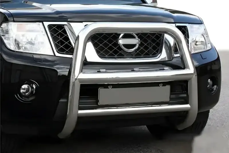 Кенгурятник WT018 (нерж) для Nissan Pathfinder R51 2005–2014