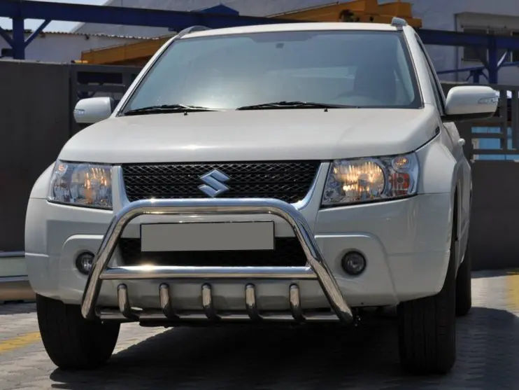 Кенгурятник WT003 (нерж.) для Suzuki Grand Vitara 2005–2017
