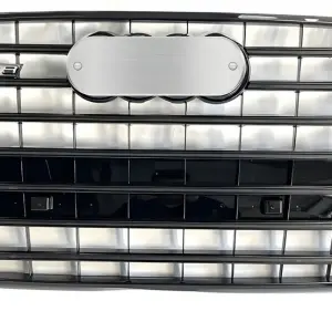Передня решітка S-Style (2010-2013, чорна) для Audi A8 2010–2018