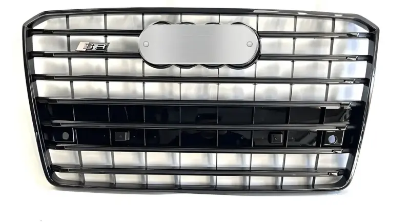 Передня решітка S-Style (2010-2013, чорна) для Audi A8 2010–2018