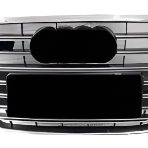 Передня решітка S-style (2011-2015, чорназ хромом) для Audi A5 2007–2015
