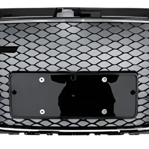 Передня решітка RS-style (2012-2016, чорна з хромом) для Audi A3 2012–2020