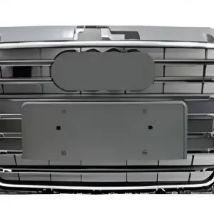 Передня решітка RS-style (2012-2016, сіра з хромом) для Audi A3 2012–2020