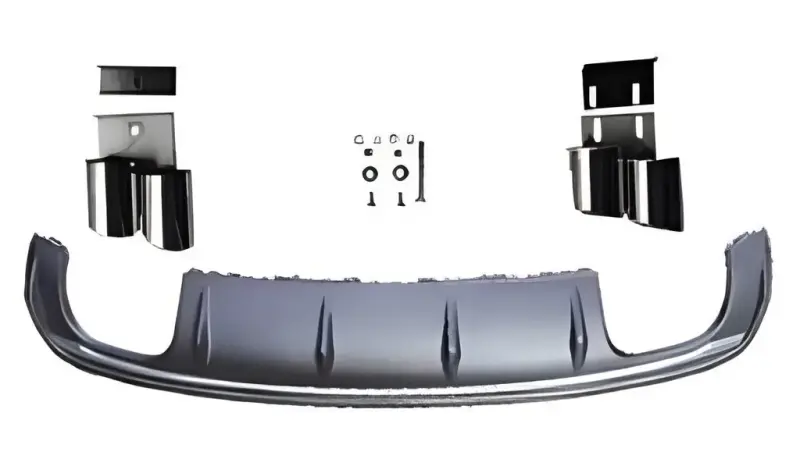 Задній дифузор V-1 (для S/S-Line, 2012-2020) для Audi A3 2012–2020
