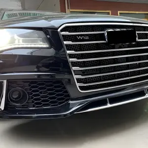 Передній бампер W12 RS-Style (2014-2018) для Audi A8 2010–2018