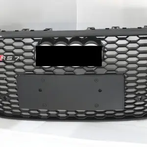 Передня решітка RS-Style (2015-2018, чорна) для Audi A7 2010–2018